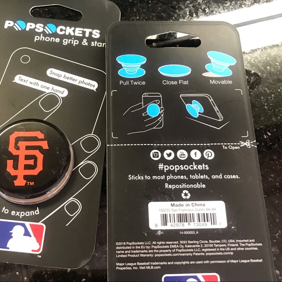 san francisco giants popsocket